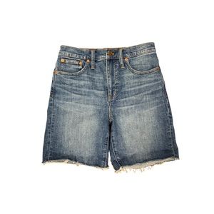 Madewell High Rise Mid Length Shorts